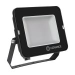 Ledvance LED Floodlight Compact Black 50W 4500lm 100D - 830 Warm White | IP65 - Symmetrical 