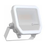 Ledvance LED Floodlight Aluminium White 17W 2400lm 100D - 840 Cool White | IP66 - Symmetrical