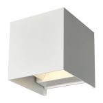 D'Lite Wall Light Elingen Aluminium White Up & Down 4.9W 480lm - 830 Warm White | IP65