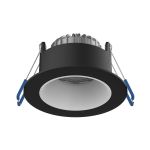 Noxion LED Spot Ares Deep Black 6W 540lm 927-940 3CCT - With Inner Ring White | Cutout 68mm