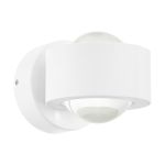 Eglo Wall Light Ono 2 Aluminium White 2.5W 250lm - 830 Warm White | IP20 