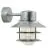 Nordlux Blokhus Wall Light Steel and Glass Grey | IP54 - Suitable for E27