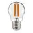 Noxion Lucent Lustre LED E27 Ball Filament Clear 4.5W 470lm - 827 Extra Warm White | Dimmable - Replaces 40W