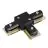 Bright Choice 1-Phase Rail T-Connector Black