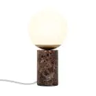 Nordlux Table Lamp Lilly Glass Brown | Suitable for 1x E14