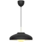 DFTP by Nordlux Latif Pendant Metal and Glass Black | 400mm - Suitable for E14
