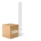 Multipack 10x Noxion Lucent PL-S LED 6W - 840 Cool White | 4-Pin - Replaces 11W