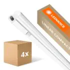 Multipack 4x Ledvance LED Batten Linear Compact High Output 20W 2000lm - 830 Warm White | 120cm