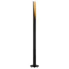 Eglo Floor Lamp Barbotto Steel Black, Gold 4.5W 345lm - 830 Warm White | Suitable for GU10