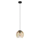 Eglo Pendant Venezuela Black, Gold | Suitable for E27