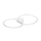 Eglo Ceiling Light Amandolo Steel White 19.5W 2400lm - 827-865 Tunable White + RGB | Dimmable